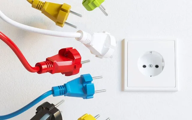 Tomada de 20A para ar condicionado